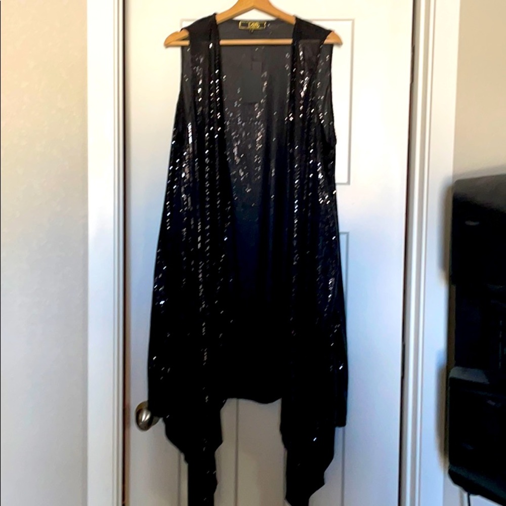 Sleeveless Dressy cardigan